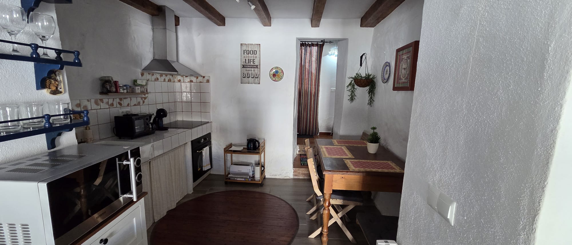 cocina trasera Casa Don Diego